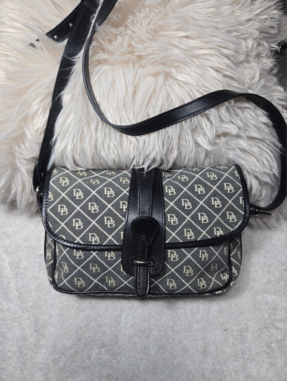 Dooney & Bourke Signature monogram canvas Crossbody Bag